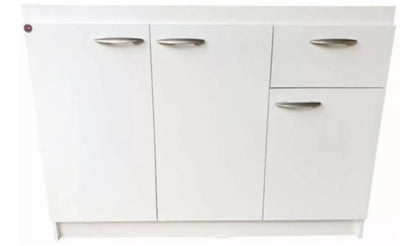 Mueble Lavaplatos De 120 Cm secado derecho Blanco