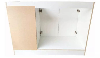 Mueble Lavaplatos De 120 Cm secado derecho Blanco