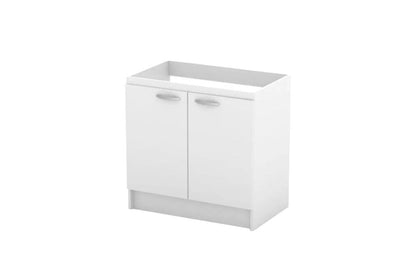 Mueble Base Lavaplatos 100 Cm Simple Blanco